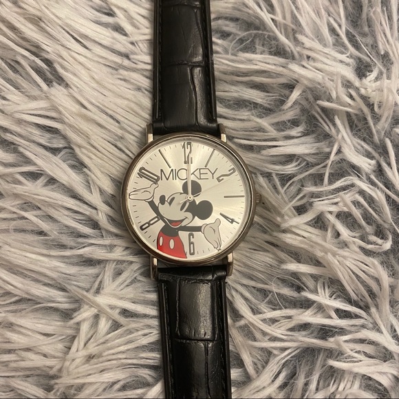 Mickey Mouse Black Watch - Picture 2 of 8
